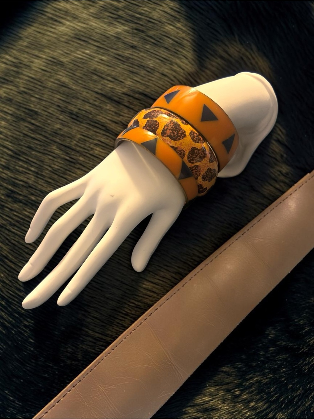 Print Bangle Set - Picture 3 of 4